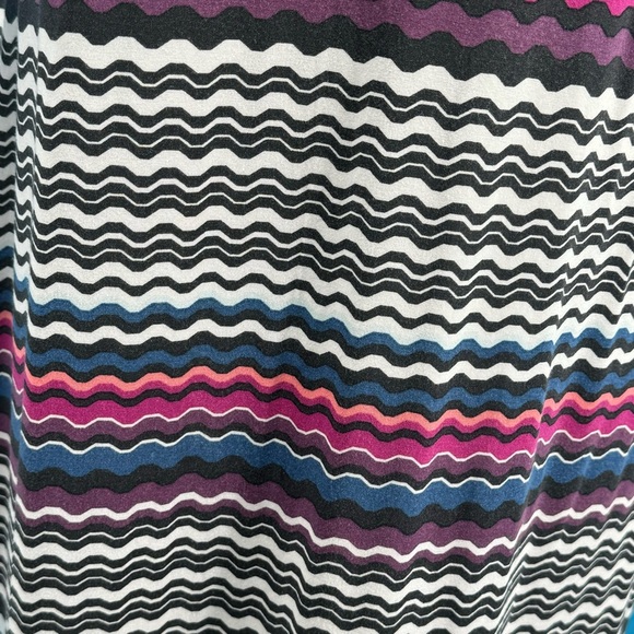 Athleta Modal Nomadic Chevron Santorini Dress Size Large Tall - Picture 6 of 9